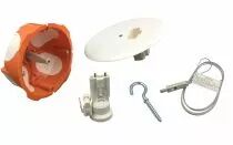 CAPRI - Boite BBC CAPRITHERM+ DCL 32A douille fiche fixoplaf pattes multimat&eacute;riaux (CAP713564)