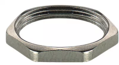CAPRI - �crou hexagonal - Pg 09 - laiton nickel� (CAP280904)