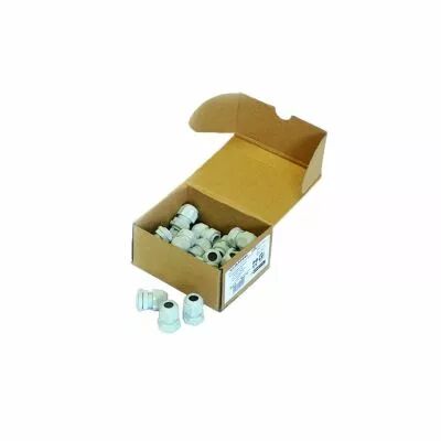 CAPRI - Presse-�toupe UNICAP + �crou mont� - ISO25 - polyamide gris - IP68 (CAP452512)