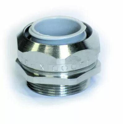 CAPRI - Raccord JUDODIX m�le - laiton nickel� - taille 16 - Pg 16 - IP66 (CAP331604)