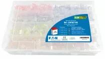 CAPRI - Valisette de 1000 Bornes de connexion SLIM 2 3 4 et 5 entr&eacute;es pour fils rigides (CAP307199)