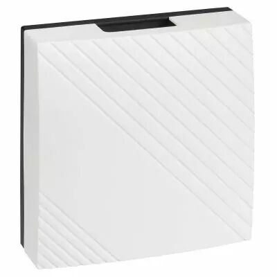 Carillon �lectrom�canique � piles 8V~ � 12V~ emballage brochable blanc (094264)
