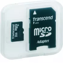 Carte mémoire micro-SD - stockage images (RXE00X)