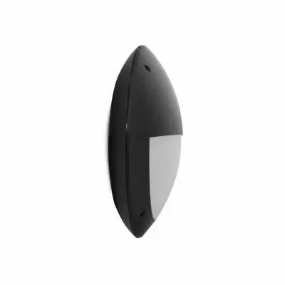 casa asym hublot diam 300mm 18w 4000k noir ip65 (778603)