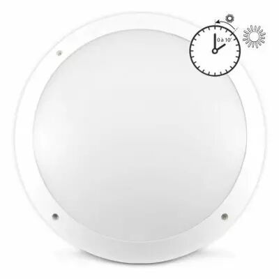 casa hublot diam 300mm 18w 4500k ip65 classe ii + detect rf pre d\'ext (779010)