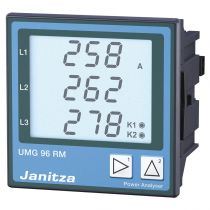 Centrale de mesure tri/tétra UMG 96RM-CBM 256 Mo de mémoire comm. RS485 Modbus U (5222066)