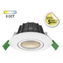 chroma orient spot bbc diam 96mm encas 9w 27k/3k/4k dim recouv 5ans (763411)