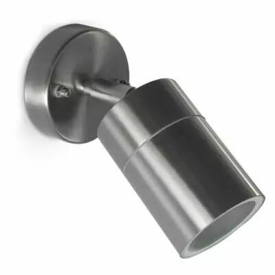 clairette d appl 1 x gu10 cylindrique orientabl ip44 inox 316l (700370)