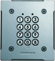 Clavier encastré résistant au vandalisme, éclairé 100 codes 2 relais 12/24vca-cc (AC10F)