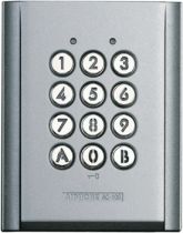 Clavier saillie résistant au vandalisme, éclairé 100 codes 2 relais 12/24vca-cc (AC10S)