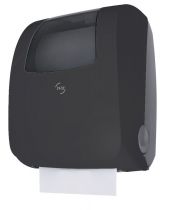 CLEANTECH Distributeur essuie-main automatique noir mat (8991763)