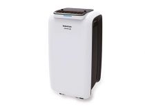 Climatiseur mobile blanc et noir (WHI AC 280 KT)