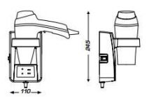 CLIPPER II blanc + support PR BT (8221198)