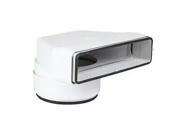 Cmv 55x220x125 j - coude mixte vertical a joint section 55 x 220 en diam�tre 125 (460055)
