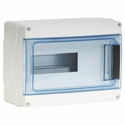 Coffret 12 modules IP65 lisse (19124)
