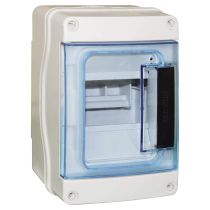 Coffret 4 modules IP65 opercules (19111)