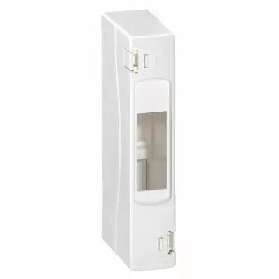 Coffret cache-bornes - 1 module - blanc RAL 9010 (001301)