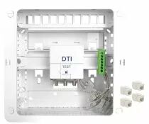 Coffret de communication TRI Grade 1 - 4RJ45 - DTI (IDTRIG145E)