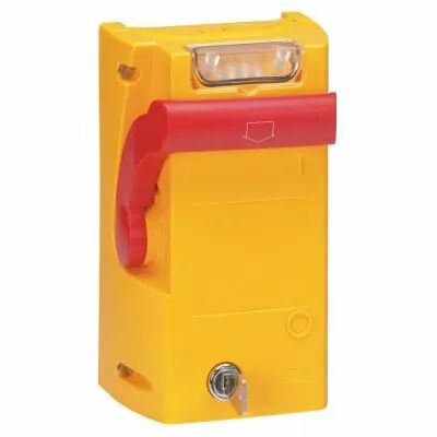 Coffret de s�curit� � manette - pour coupure d\'urgence - signalisation 48 V= (038098)