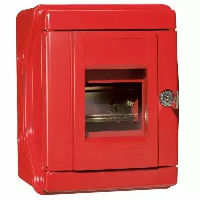 Coffret de s�curit� Plexo �quipable - IP 55 - IK 07 - capacit� 4 mod (038083)