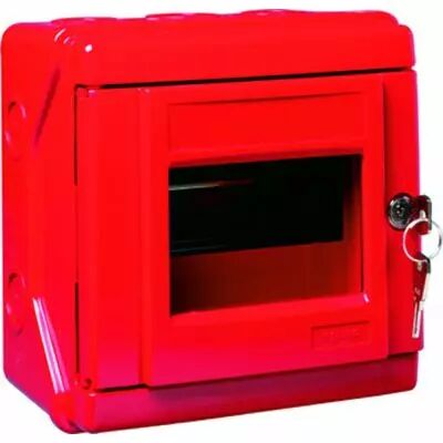 Coffret de s�curit� Plexo �quipable - IP 55 - IK 07 - capacit� 6 mod (038085)