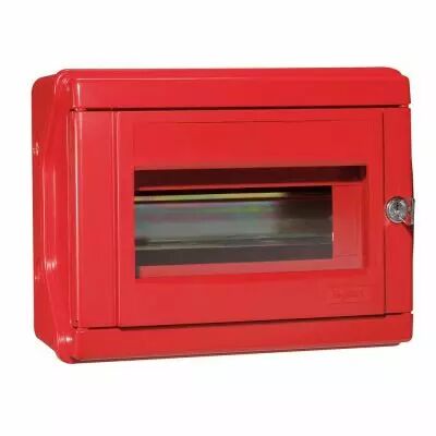 Coffret de s�curit� Plexo �quipable - IP 55 - IK 07 - capacit� 9 mod (038087)