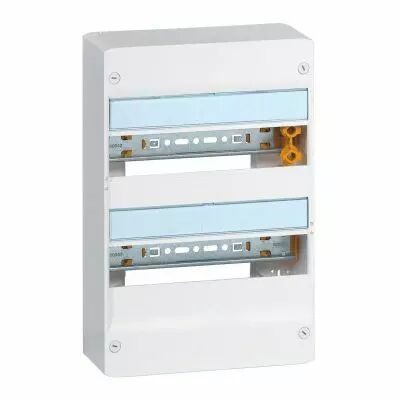 Coffret Drivia 13 modules - 2 rang�es - IP30 - IK05 - Blanc RAL 9003 (401212)