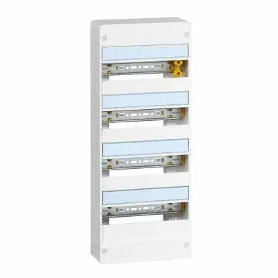 Coffret Drivia 13 modules - 4 rang�es - IP30 - IK05 - Blanc RAL 9003 (401214)