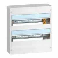 Coffret Drivia 18 modules - 2 rang�es - IP30 - IK05 - Blanc RAL 9003 (401222)