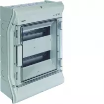 Coffret étanche vector IP55 2 rangées 24 modules h 427mm l 310mm (VE212F)