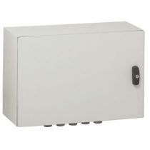 Coffret métal Atlantic - IP55 IK10 - RAL 7035 - 600x800x300 - horizontal (035521)