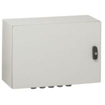 Coffret métal Atlantic - IP55 IK10 - RAL 7035 - 800x1000x250 - horizontal (035533)