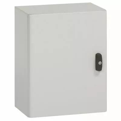 Coffret m�tal Atlantic - IP66 IK10 - RAL 7035 - 400x300x200 - vertical (035502)