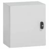 Coffret m�tal Atlantic - IP66 IK10 - RAL 7035 - 400x400x200 - carr� (035531)