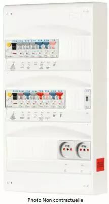 Coffret Mont� C�bl� pour T1/T2 Logement individuel Chauffage Elec (73000175)