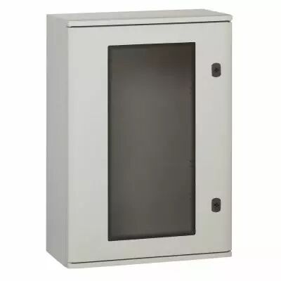 Coffret polyester Marina - IP66 IK10 - RAL 7035 - 720x510x250 mm - porte vitr�e (036276)