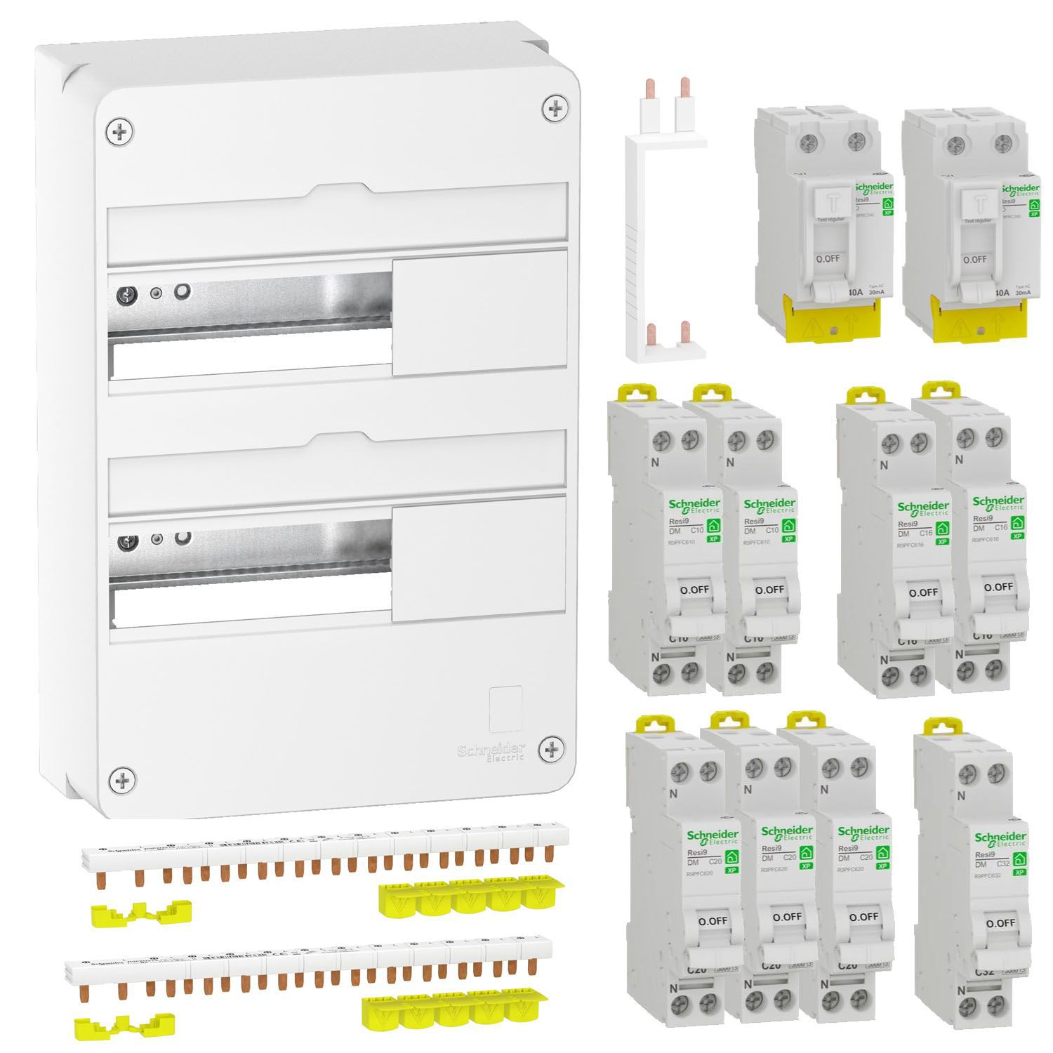 Disjoncteur 16A avec vis Réf R9PFC616 Schneider - Materiel