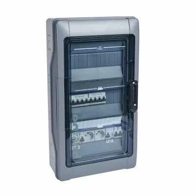 Coffrets DTU - IP 65 - 1x40 A - arriv�e et d�part sur bornier (401996)