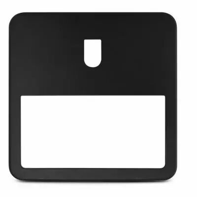 collerette asym + petite ouverture noire pour quadra 280mmx50mm (100501)