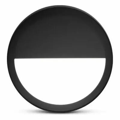 collerette asym noire pour clispo 280mmx50mm (100493)