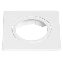 Collerette carrée blanche pour SPOT COMBO Orientable (097973)