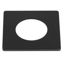 Collerette carrée noire pour SPOT COMBO Fixe (099335)