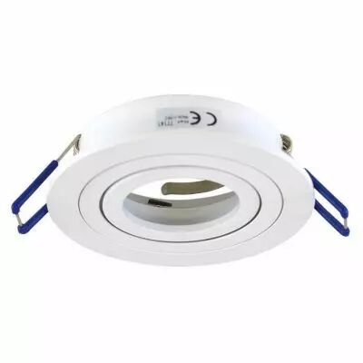 collerette declips support de spot diam 92mm blc orient (77141)