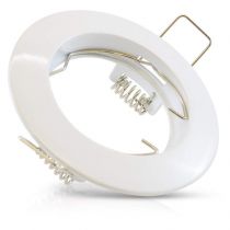 collerette support de spot diam 78mm blc fixe (7710)