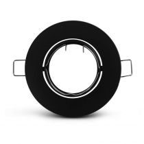 collerette support de spot diam 90mm noir orient (77030)