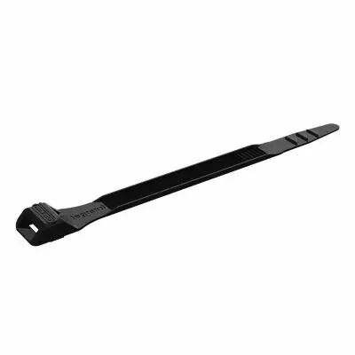 Collier Colson noir prot�g� ultraviolets � denture ext�rieure largeur 9mm et longueur 123mm (031910)