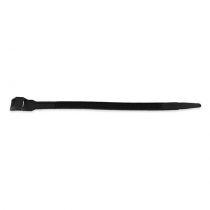 collier de serrage double 9 x 180 noir pack de 100 (x1) (9710)