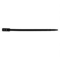 collier de serrage double 9 x 260 noir pack de 100 (x1) (9711)