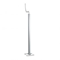 Colonne mobile 2 compartiments Logix 2M Aluminium (PW32324)