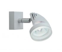 COLUMBIA 01 - Spot sur patère GU5,3 50W max, orientable, blanc, lampe non incl. (4810)